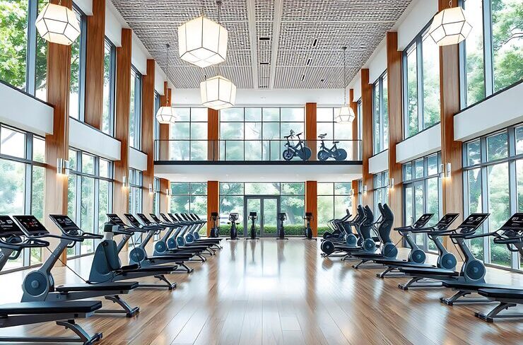 Gymnasium and fitness center